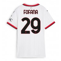 AC Milan Youssouf Fofana #29 Bortatröja Kvinnor 2024-25 Korta ärmar